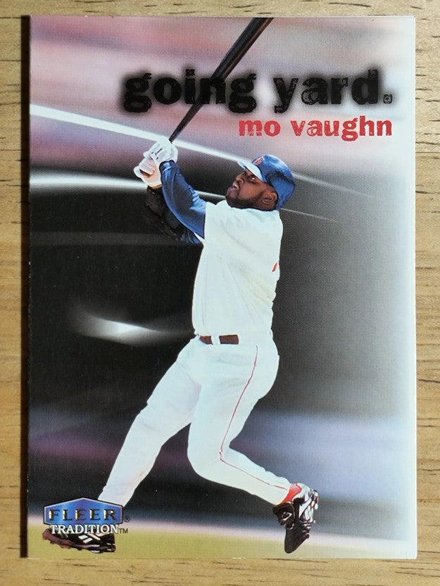 1999 Fleer Tradition Going Yard #15 Mo Vaughn
