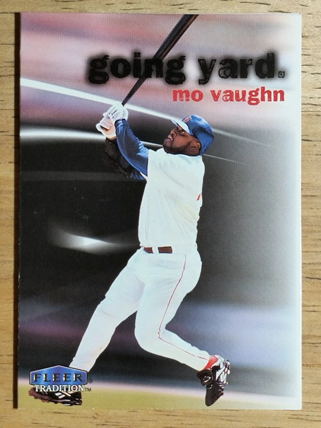 1999 Fleer Tradition Going Yard #15 Mo Vaughn