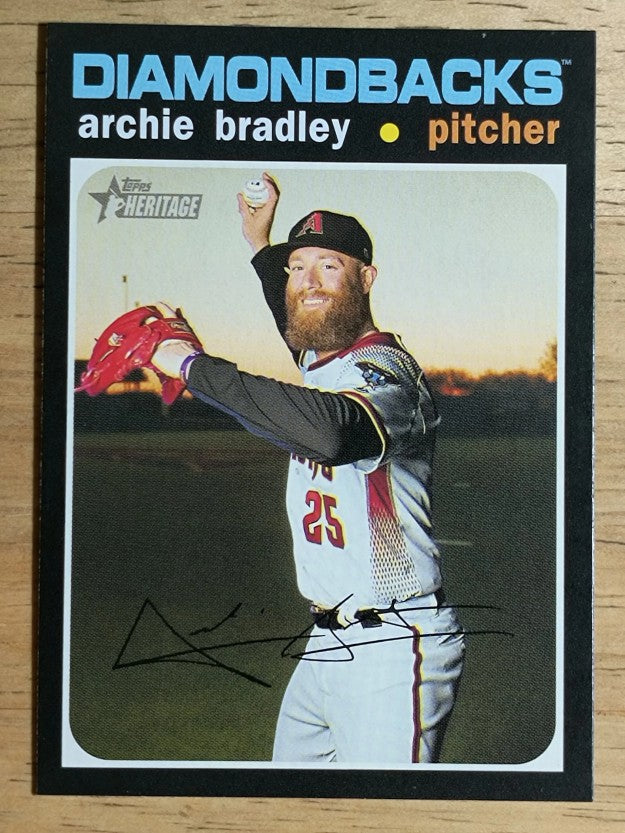 2020 Topps Heritage #217 Archie Bradley