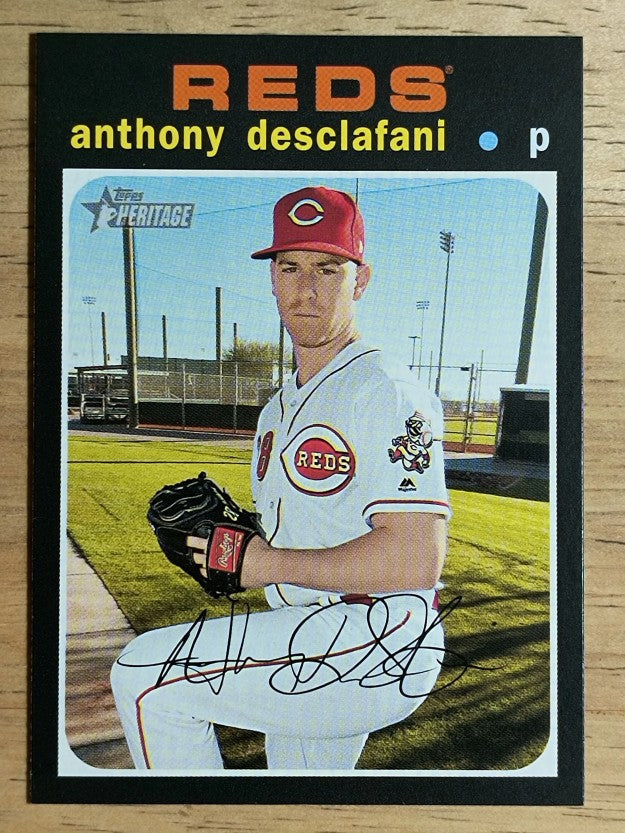 2020 Topps Heritage #222 Anthony DeSclafani