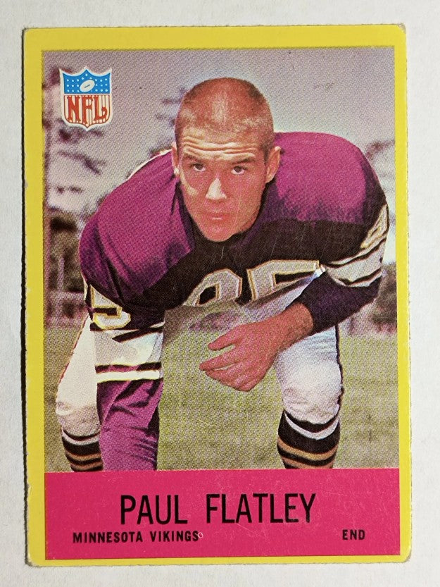 1967 Philadelphia #101 Paul Flatley (VG)