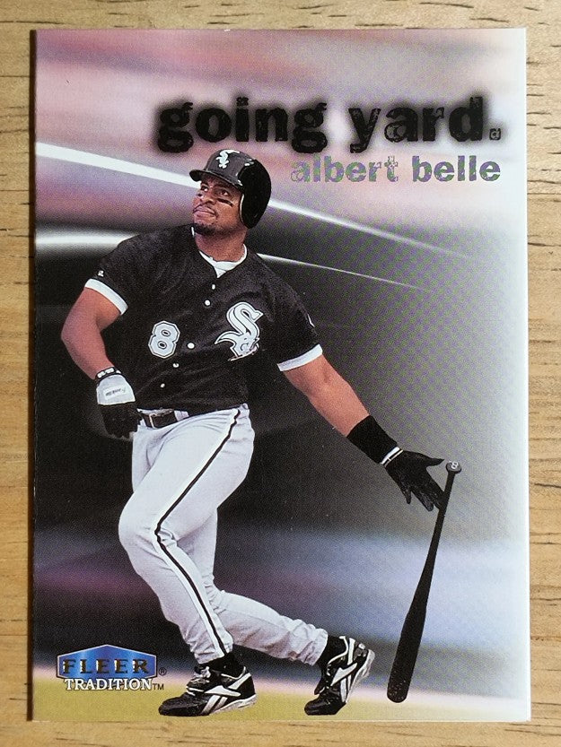 1999 Fleer Tradition Going Yard #2 Albert Belle