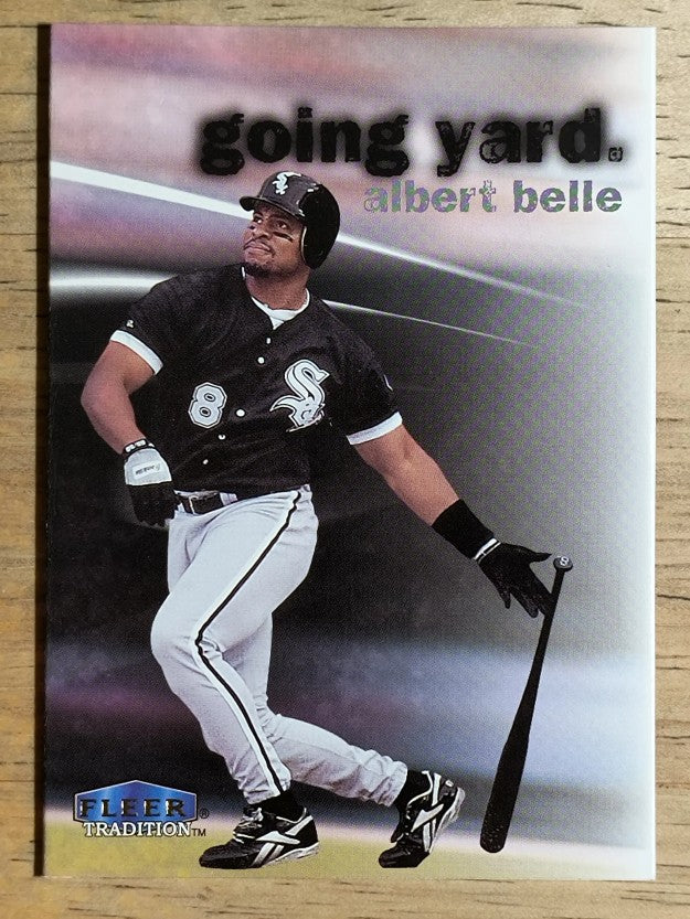 1999 Fleer Tradition Going Yard #2 Albert Belle
