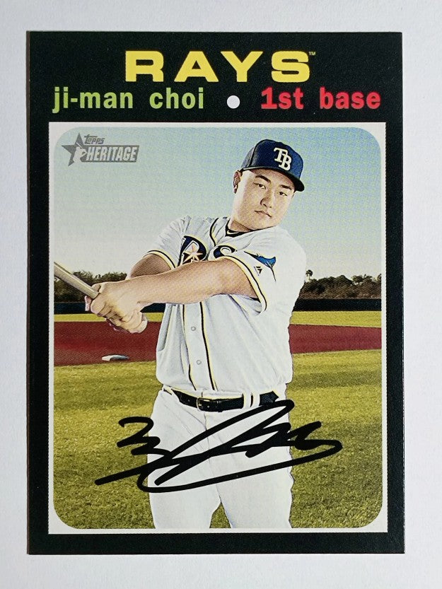 2020 Topps Heritage #226 Ji-Man Choi