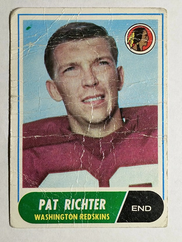 1968 Topps #114 Pat Richter (POOR)