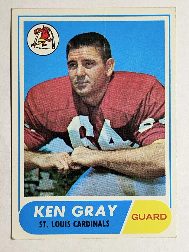 1968 Topps #138 Ken Gray (VG)