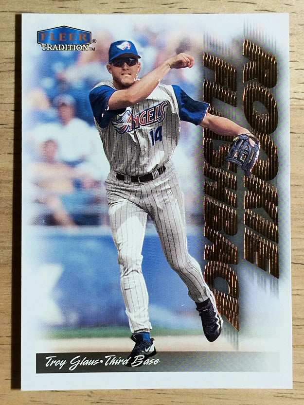 1999 Fleer Tradition Rookie Flashback #9 Troy Glaus