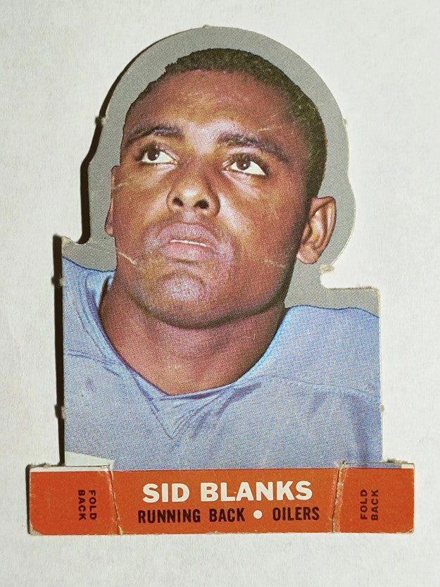 1968 Topps Stand-Ups Inserts #1 Sid Blanks (POOR)