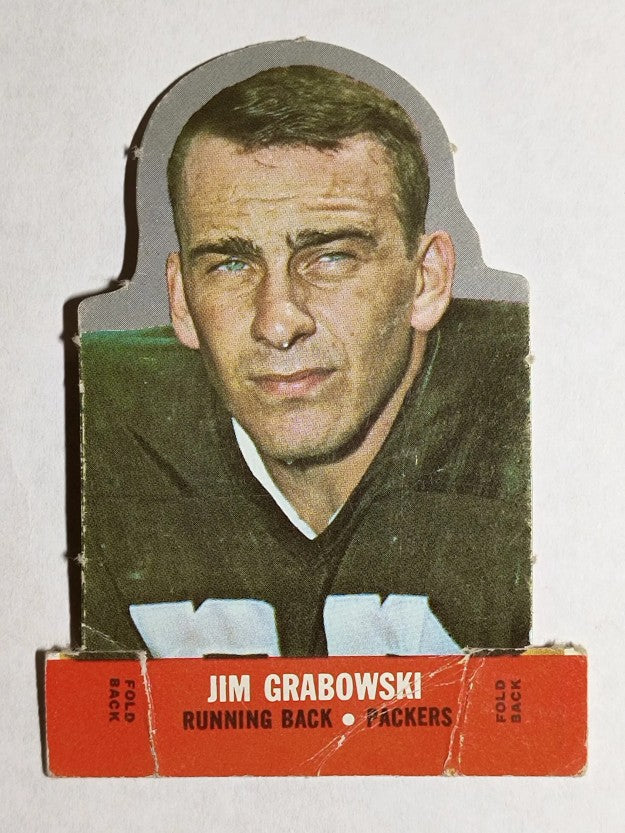 1968 Topps Stand-Ups Inserts #6 Jim Grabowski (POOR)
