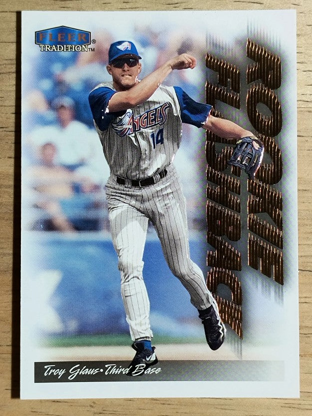 1999 Fleer Tradition Rookie Flashback #9 Troy Glaus