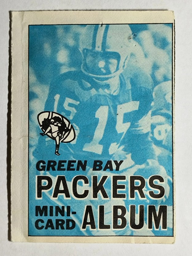 1969 Topps Stamp Album Inserts #7 Packers incomplete /w Bart Starr (POOR)