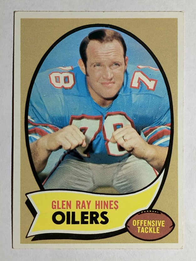 1970 Topps #61 Glen Ray Hines RC (EXMT)