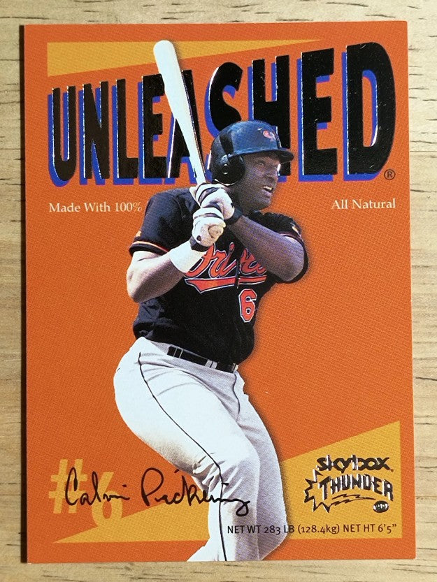 1999 SkyBox Thunder Unleashed #U13 Calvin Pickering