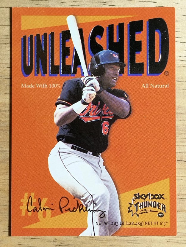1999 SkyBox Thunder Unleashed #U13 Calvin Pickering