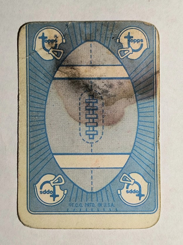 1971 Topps Game Inserts #49 John Brodie (POOR)