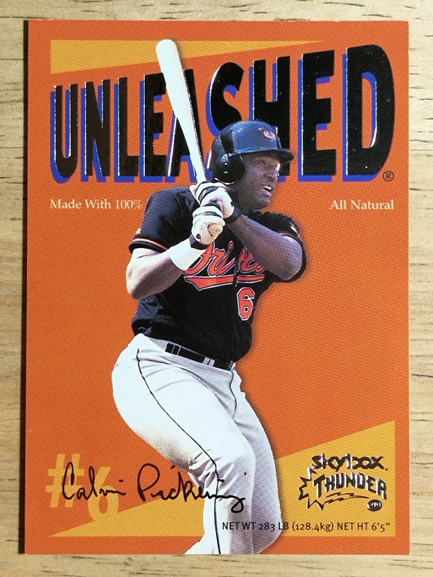 1999 SkyBox Thunder Unleashed #U13 Calvin Pickering