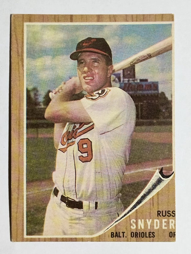 1962 Topps #64 Russ Snyder (VGEX)
