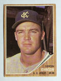 1962 Topps #82 Deron Johnson (EX)