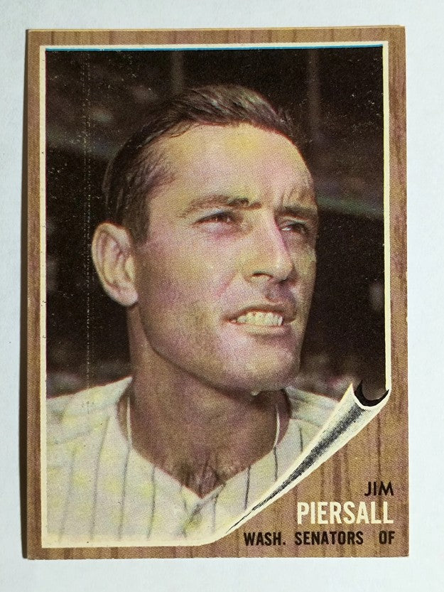 1962 Topps #90 Jimmy Piersall (EX)