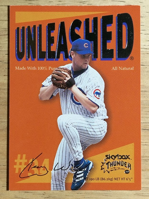 1999 SkyBox Thunder Unleashed #U15 Kerry Wood