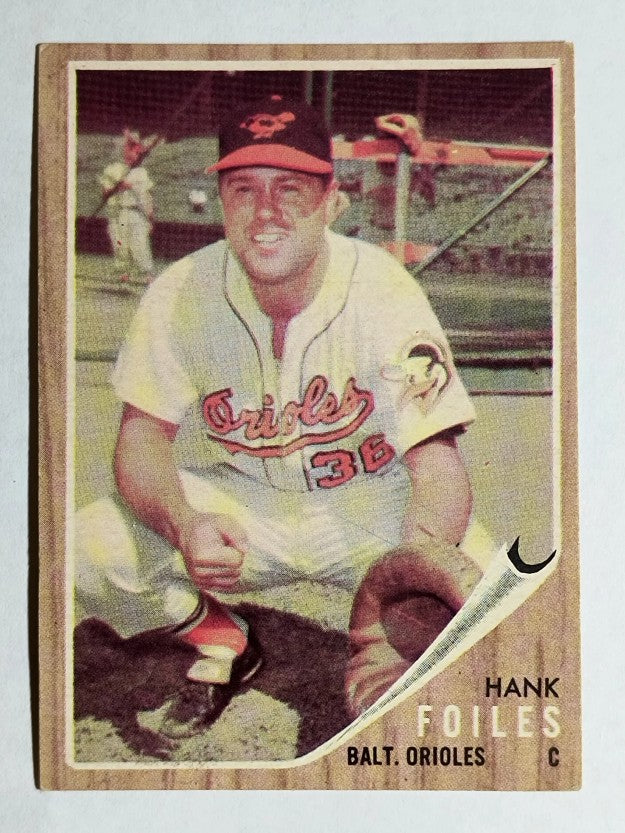 1962 Topps #112 Hank Foiles (VGEX)