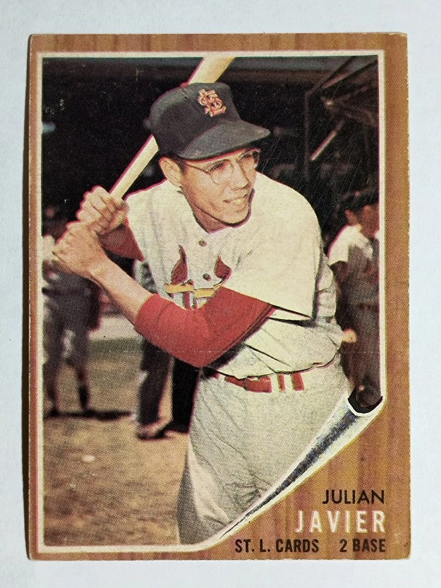 1962 Topps #118 Julian Javier (VGEX)
