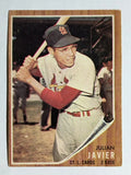 1962 Topps #118 Julian Javier (VGEX)