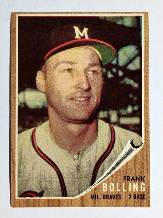 1962 Topps #130 Frank Bolling (EXMT)