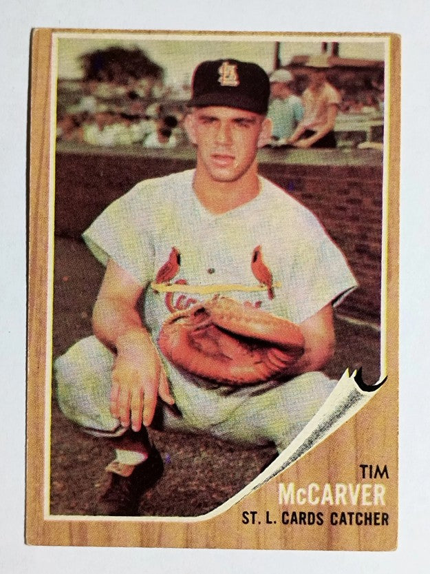 1962 Topps #167 Tim McCarver RC (EX)