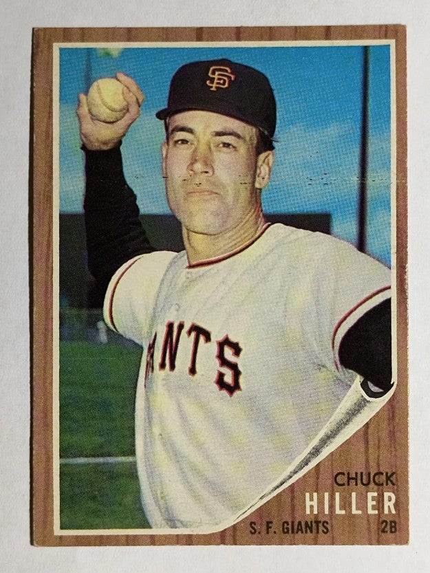1962 Topps #188 Chuck Hiller (EXMT)
