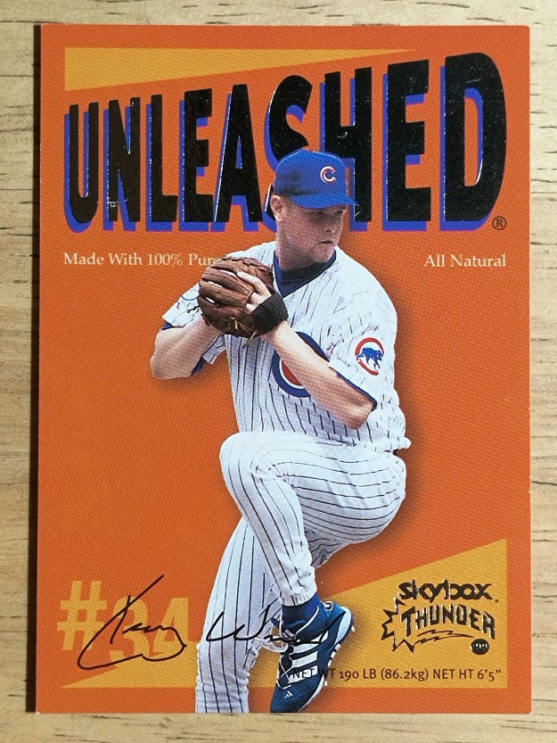 1999 SkyBox Thunder Unleashed #U15 Kerry Wood