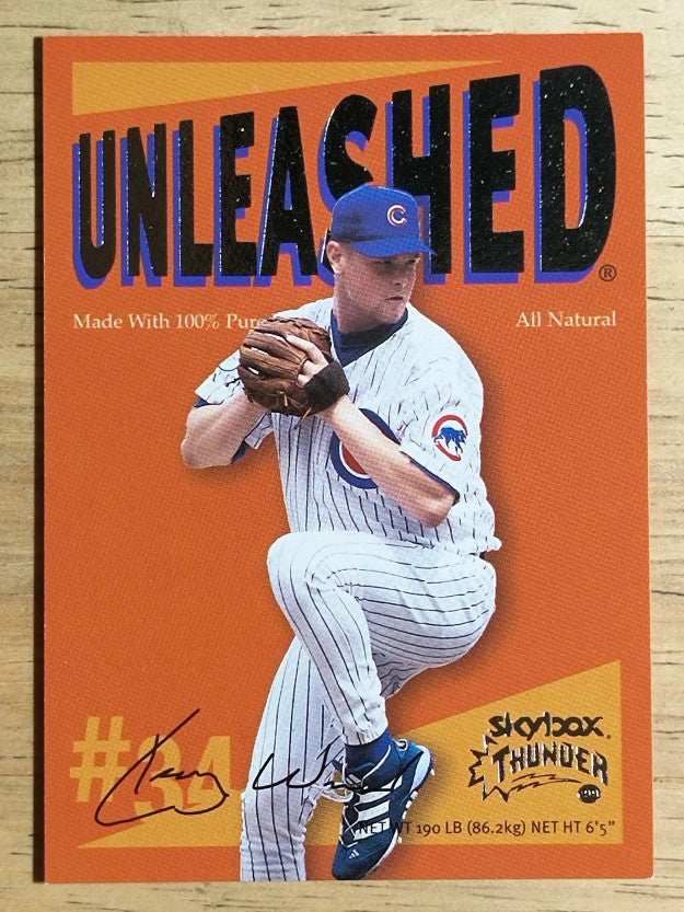 1999 SkyBox Thunder Unleashed #U15 Kerry Wood