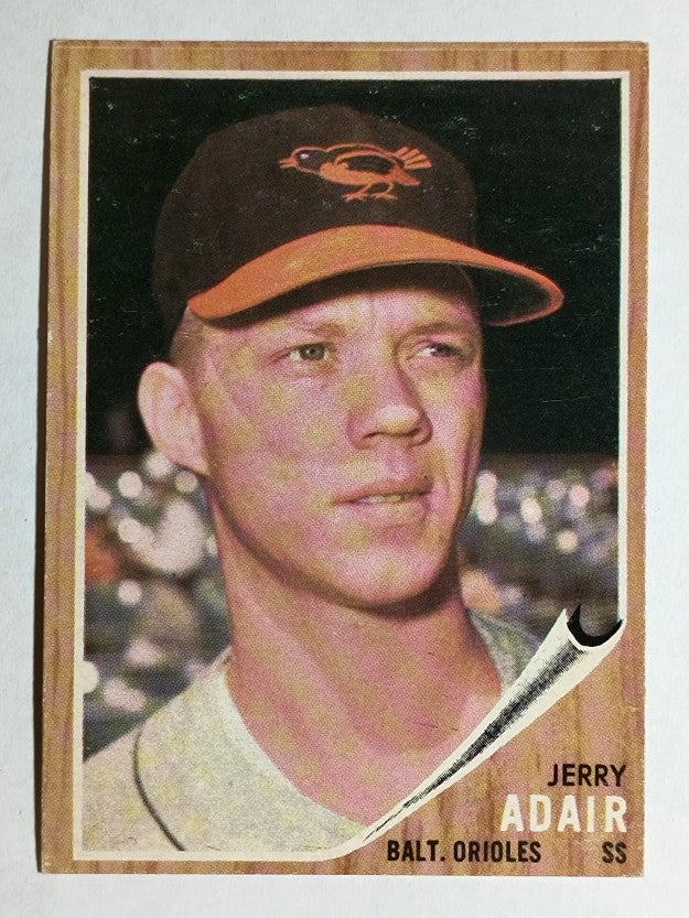 1962 Topps #449 Jerry Adair (EXMT)