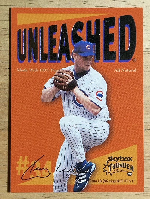 1999 SkyBox Thunder Unleashed #U15 Kerry Wood