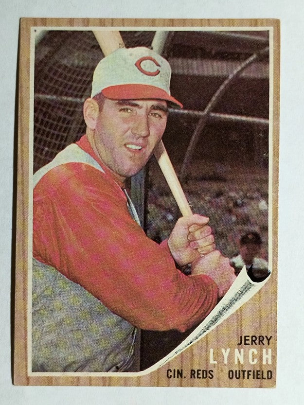 1962 Topps #487 Jerry Lynch (EX)