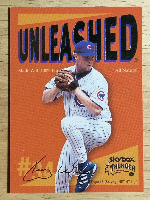 1999 SkyBox Thunder Unleashed #U15 Kerry Wood