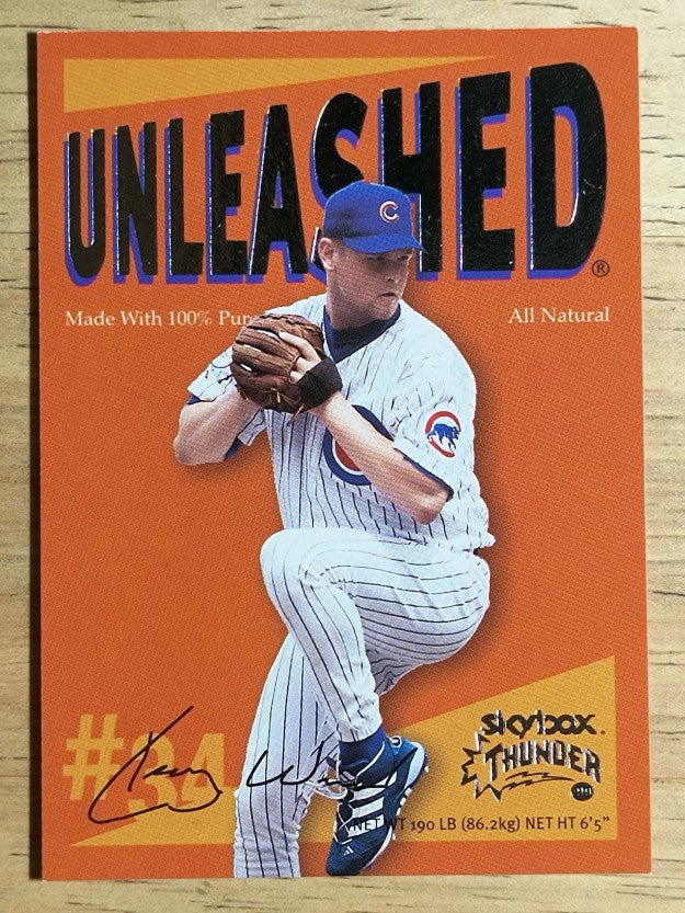 1999 SkyBox Thunder Unleashed #U15 Kerry Wood