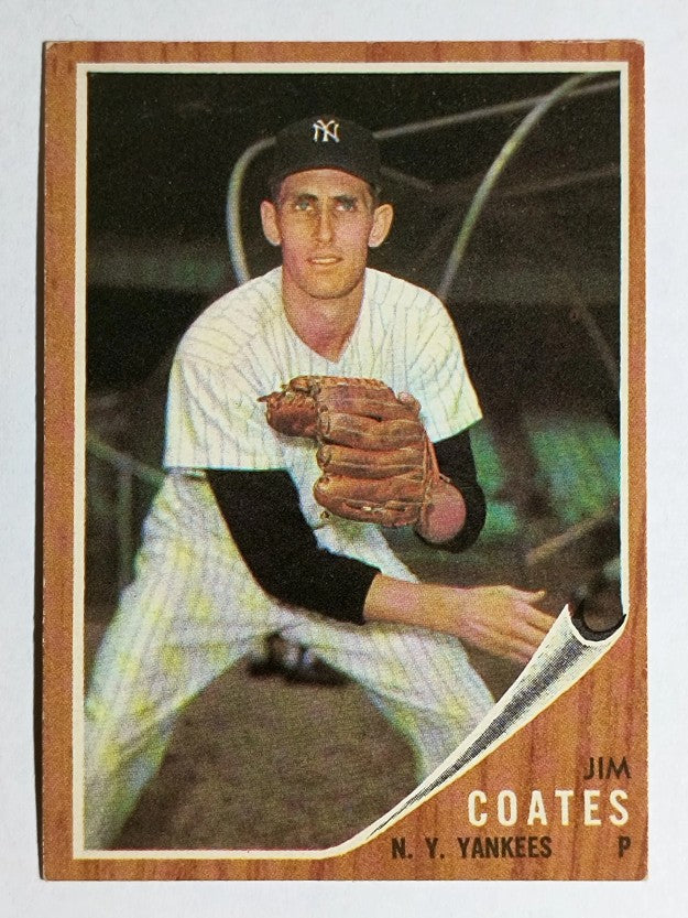 1962 Topps #553 Jim Coates (EXMT)