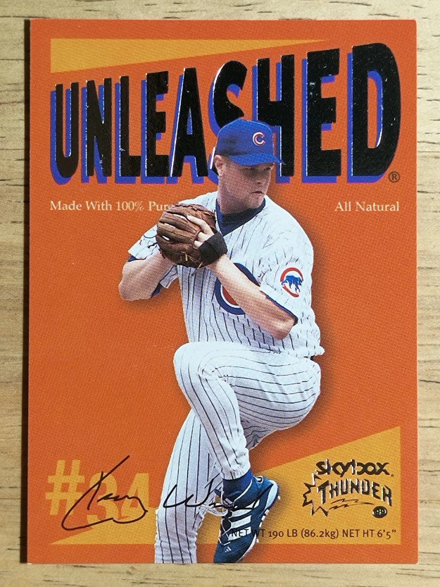 1999 SkyBox Thunder Unleashed #U15 Kerry Wood