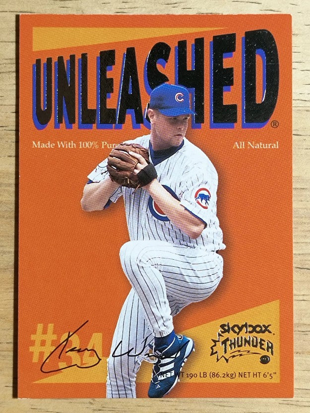 1999 SkyBox Thunder Unleashed #U15 Kerry Wood