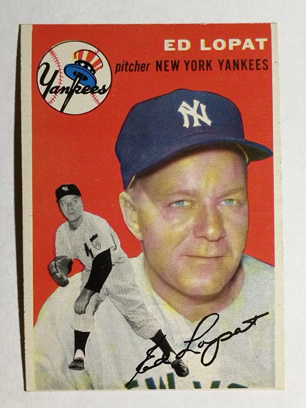 1954 Topps #5 Ed Lopat (EXMT)