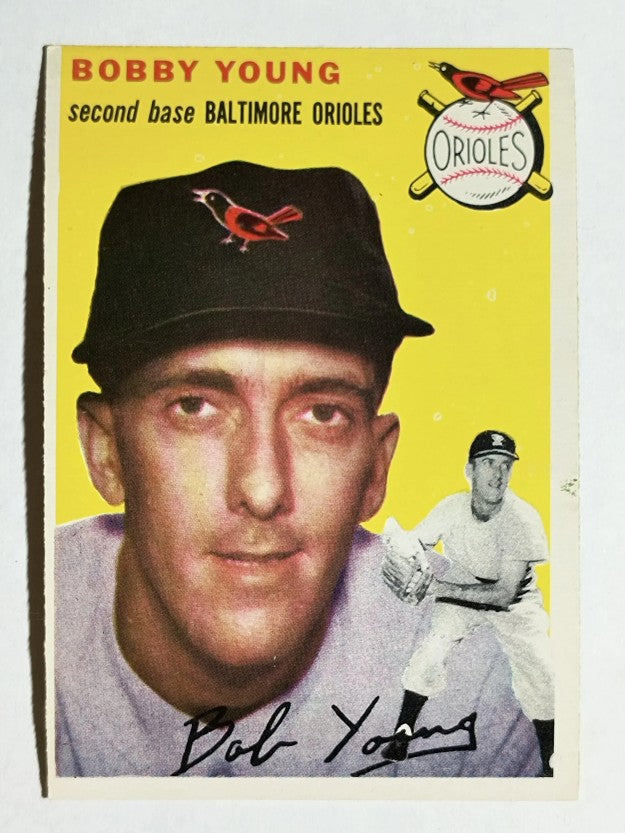 1954 Topps #8 Bob Young (EX)