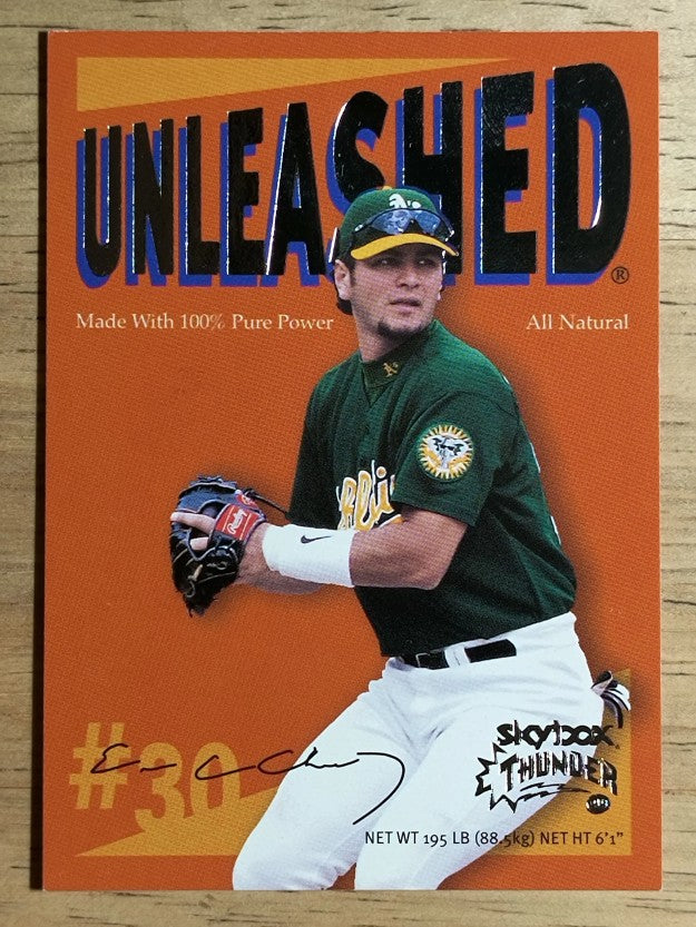 1999 SkyBox Thunder Unleashed #U3 Eric Chavez