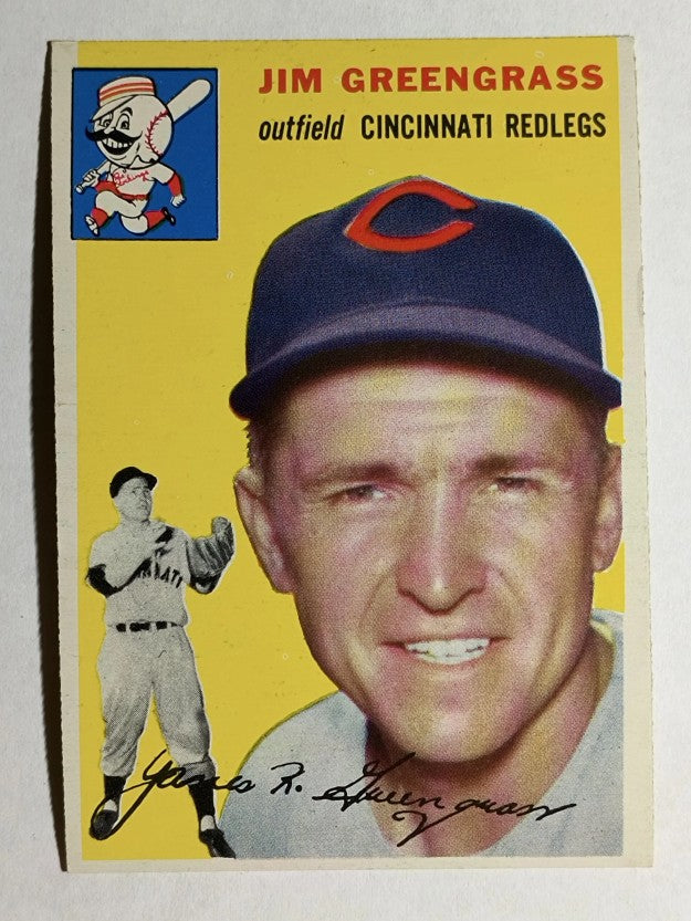 1954 Topps #22 Jim Greengrass (NM)