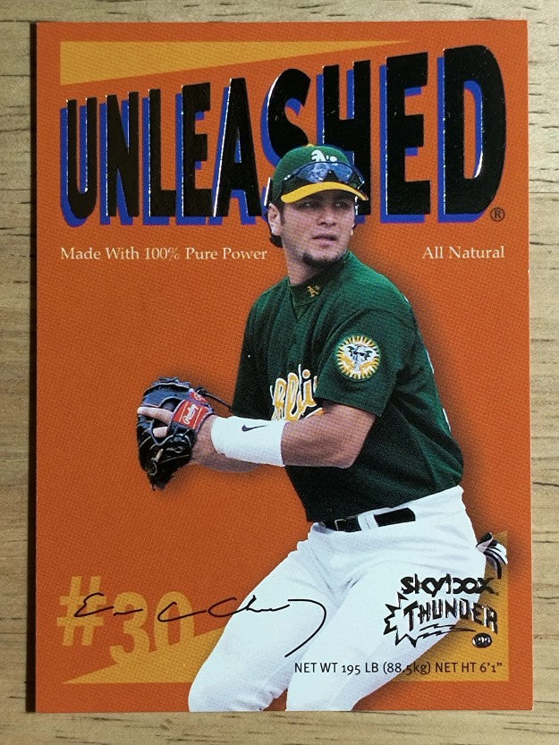 1999 SkyBox Thunder Unleashed #U3 Eric Chavez