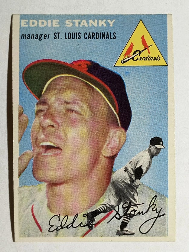 1954 Topps #38 Eddie Stanky MG (NM)