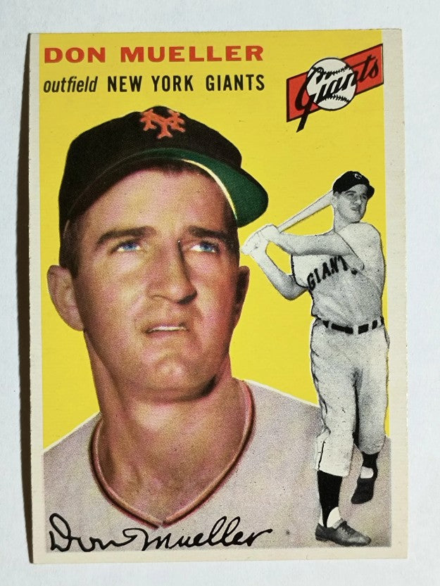 1954 Topps #42 Don Mueller (NM)
