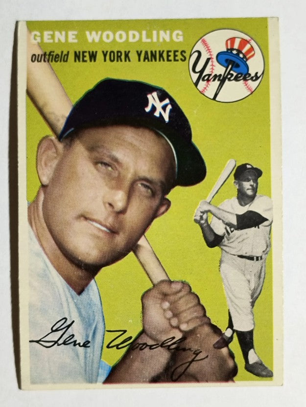 1954 Topps #101 Gene Woodling (EXMT)