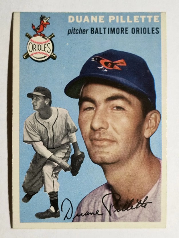 1954 Topps #107 Duane Pillette (NM)