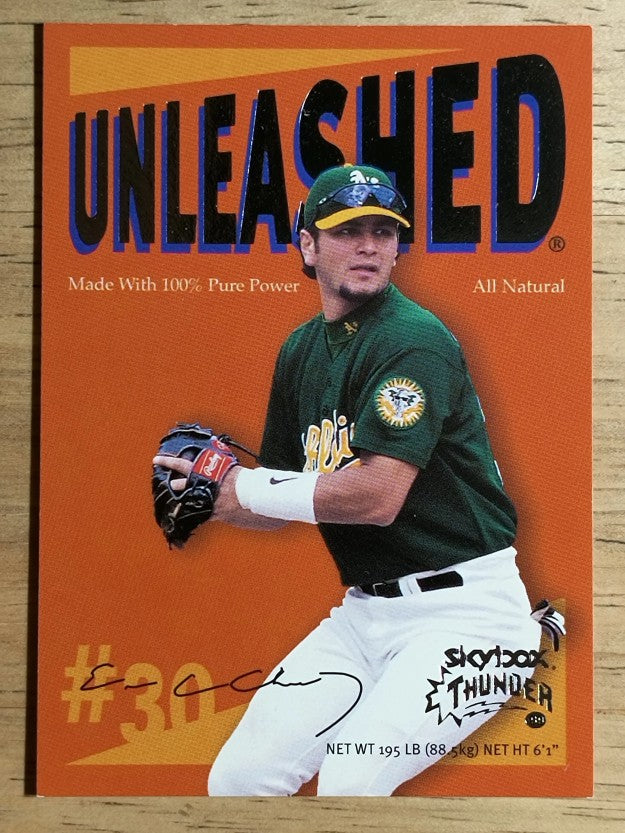 1999 SkyBox Thunder Unleashed #U3 Eric Chavez